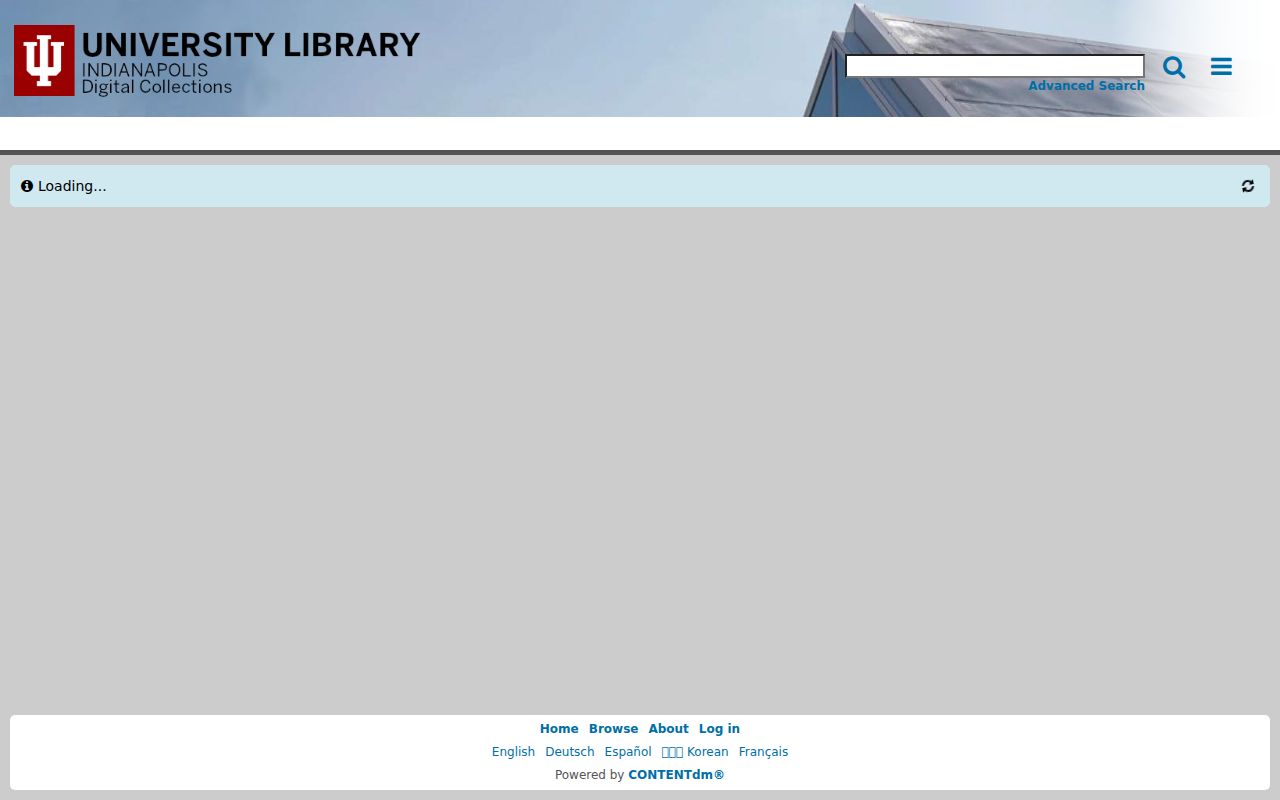 ContentDM search for digitized Indianapolis city directories